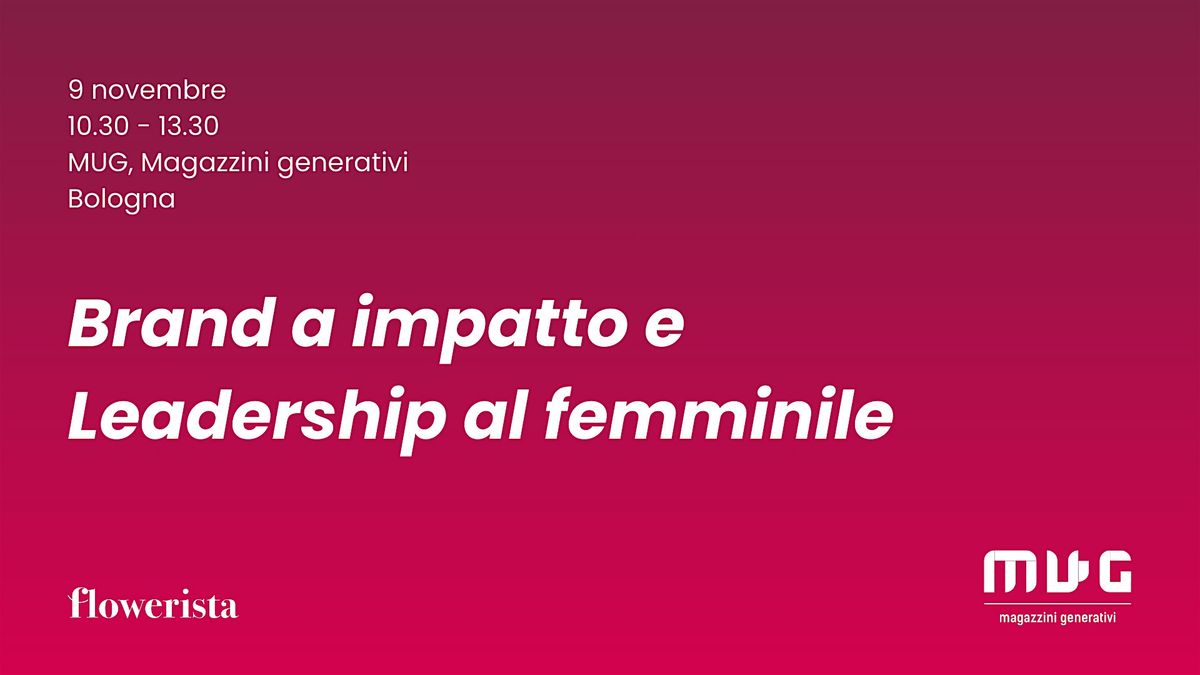 Brand a impatto & Leadership al femminile