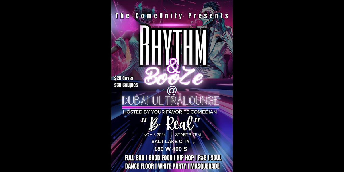 The ComeUnity Presents: Rhythm & Booze - The All White Party