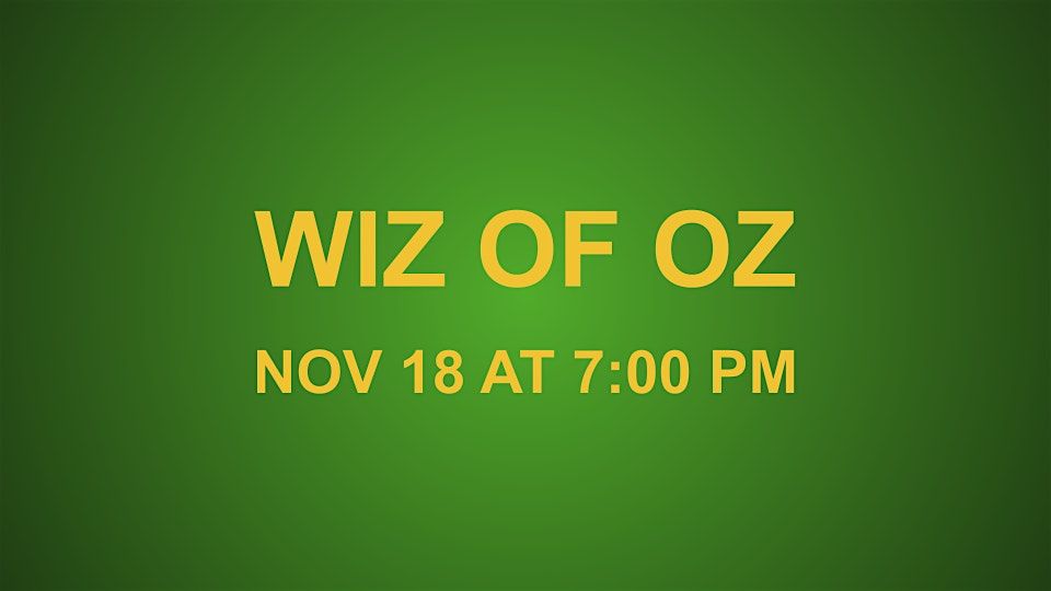 The Wizard of Oz Youth Edition at South Jordan Middle School