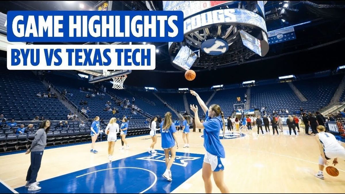 BYU Cougars at Texas Tech Lady Raiders Womens Basketball