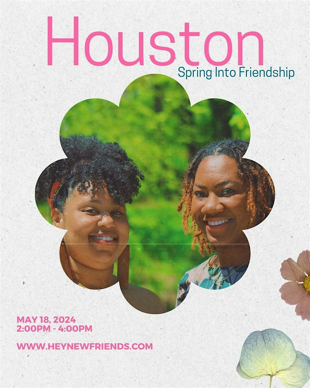 Making Friends In Houston - Spring into Friendship Social!