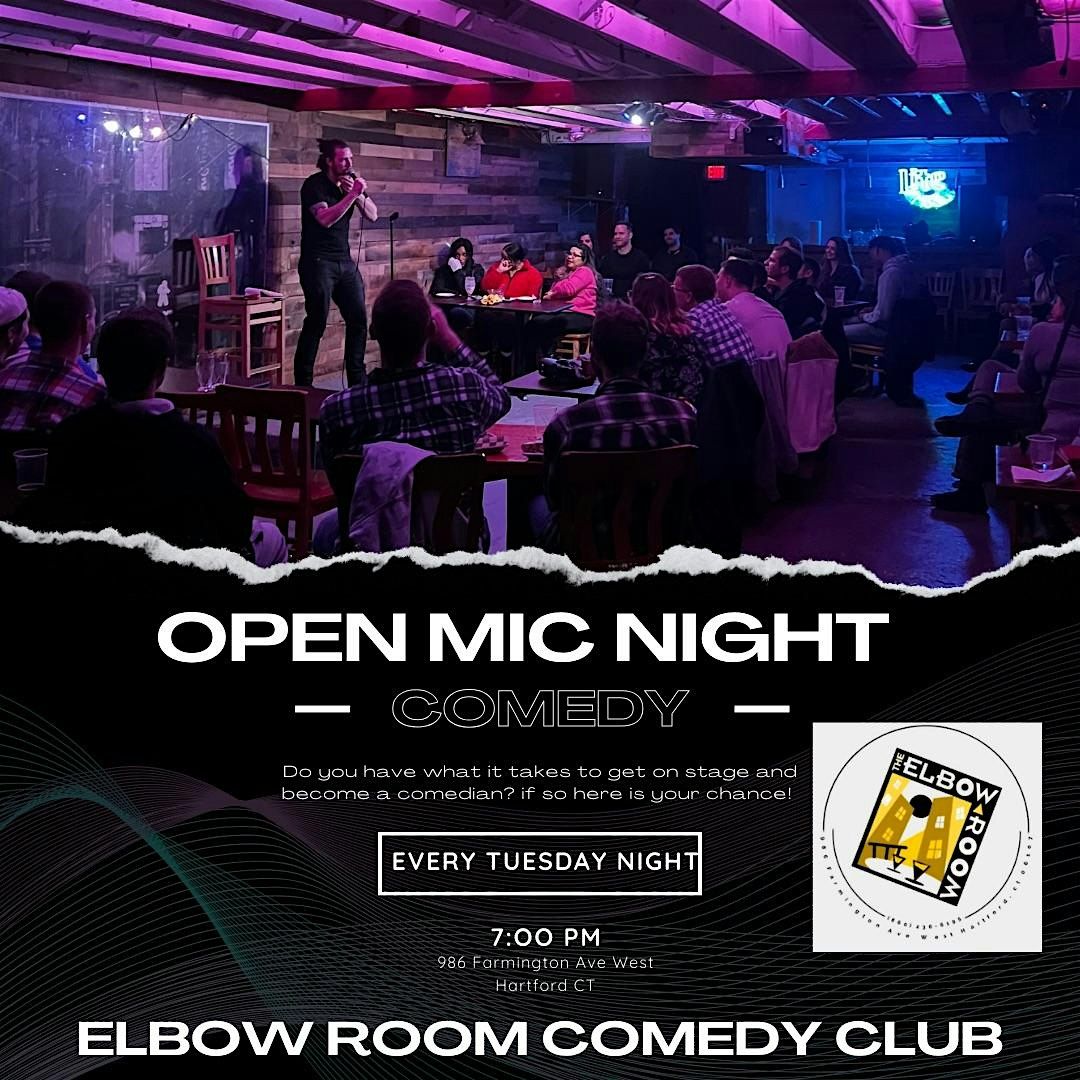 Tuesday Night Open Mic At Elbow Room Comedy Club