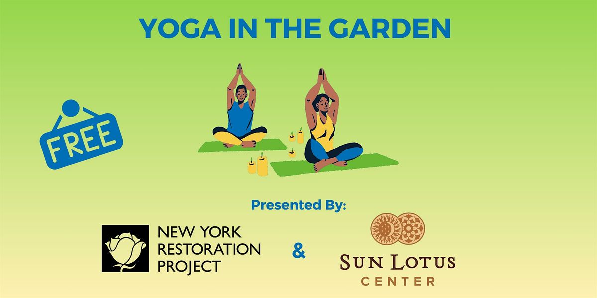 Sunday Salutations Yoga in the Garden