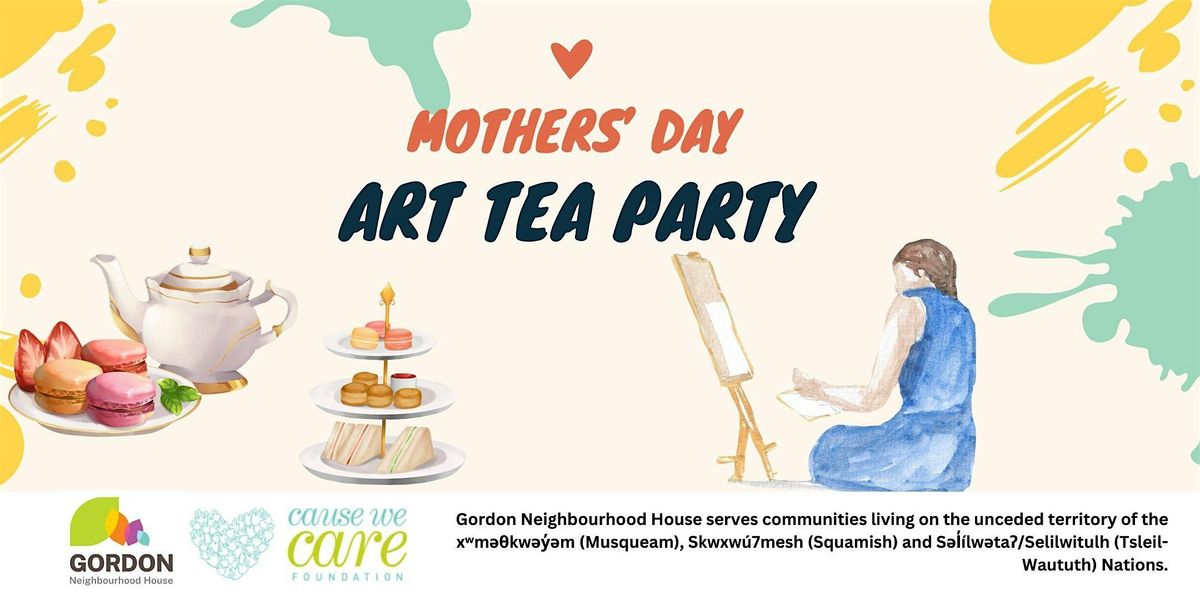 Mothers' Day Art Tea Party