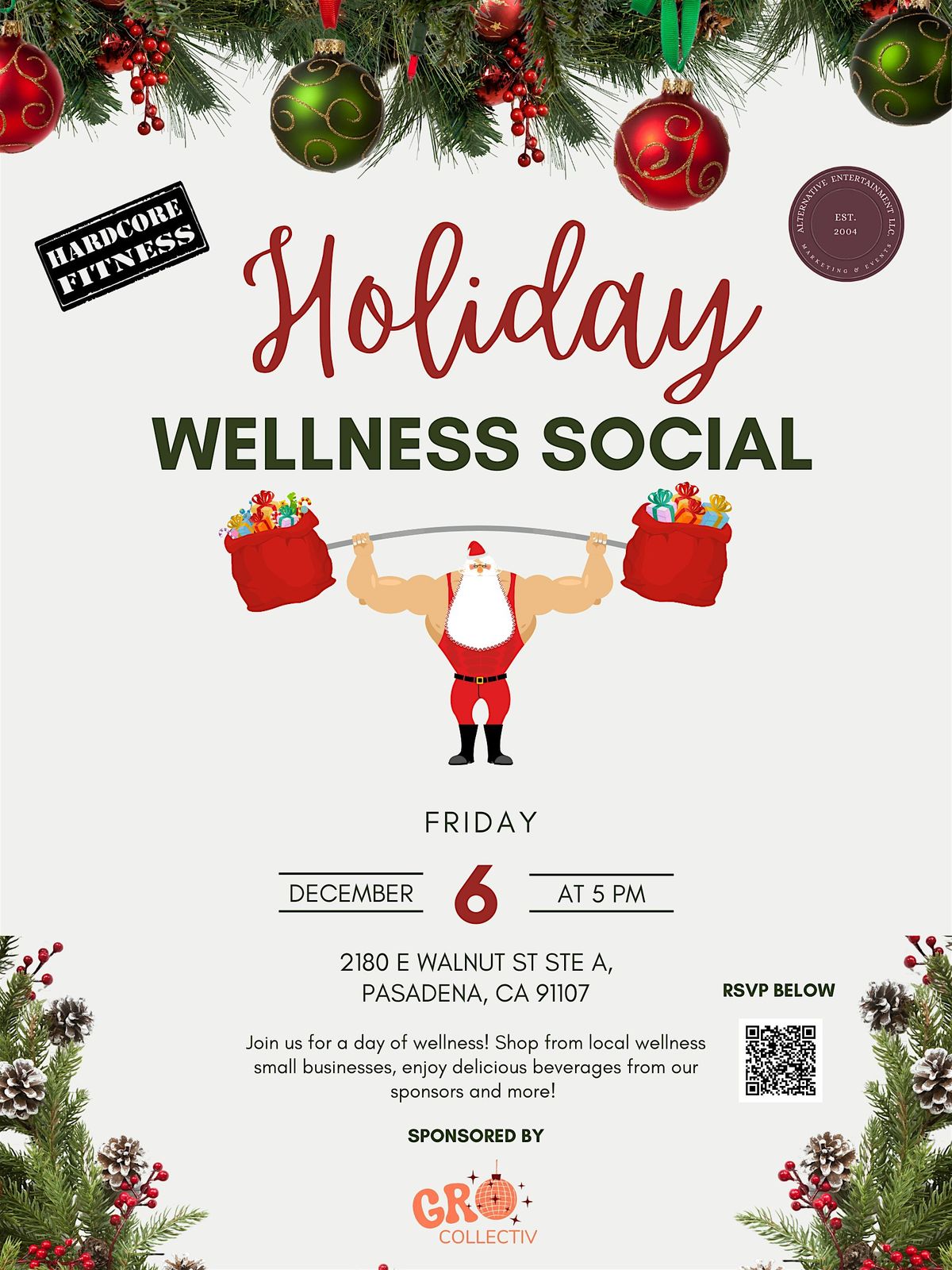 Holiday Wellness Social!