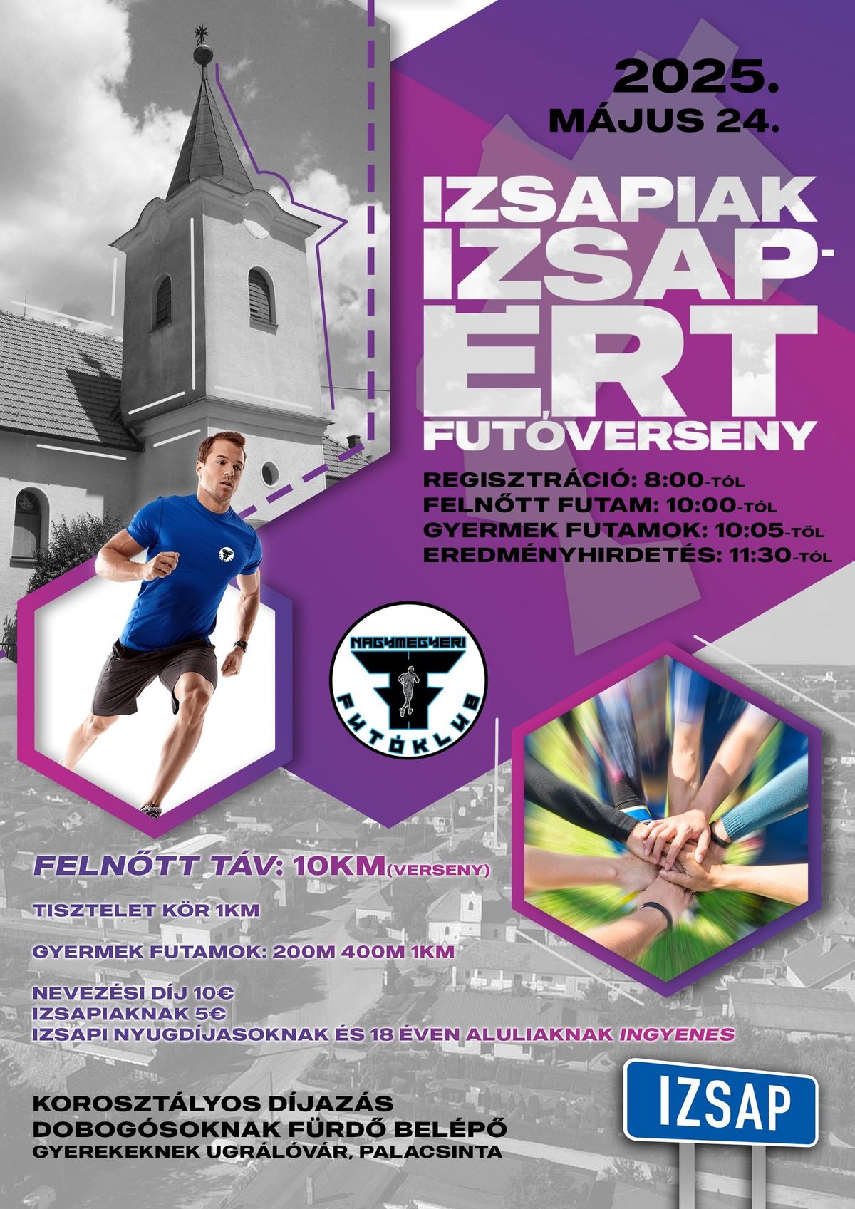 Izsapiak Izsap\u00e9rt fut\u00f3verseny