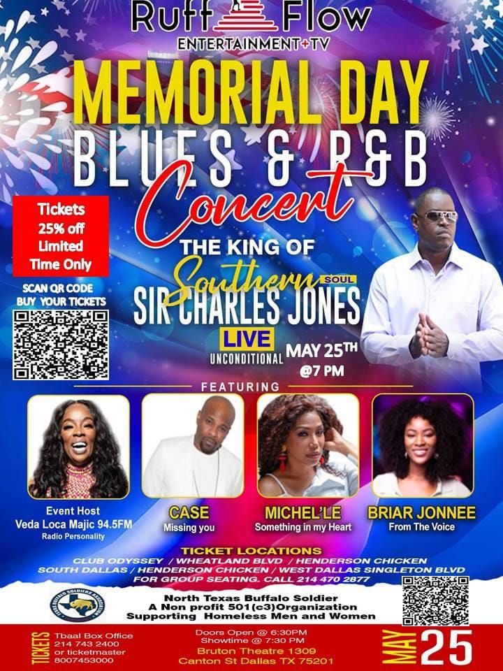 This Memorial Day: Experience R&B and Blues Like Never Before!