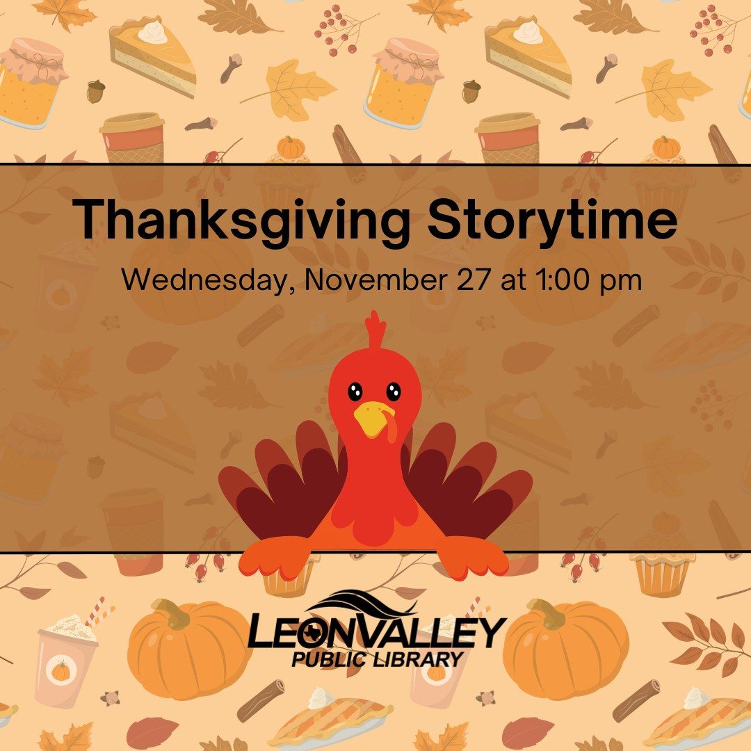 Thanksgiving Storytime