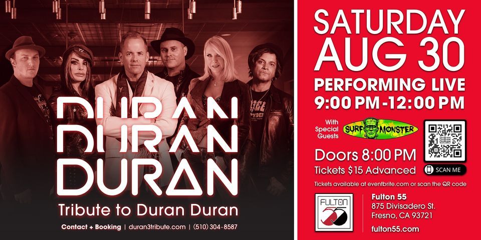 Duran Duran Duran  with special guests Surf Monster