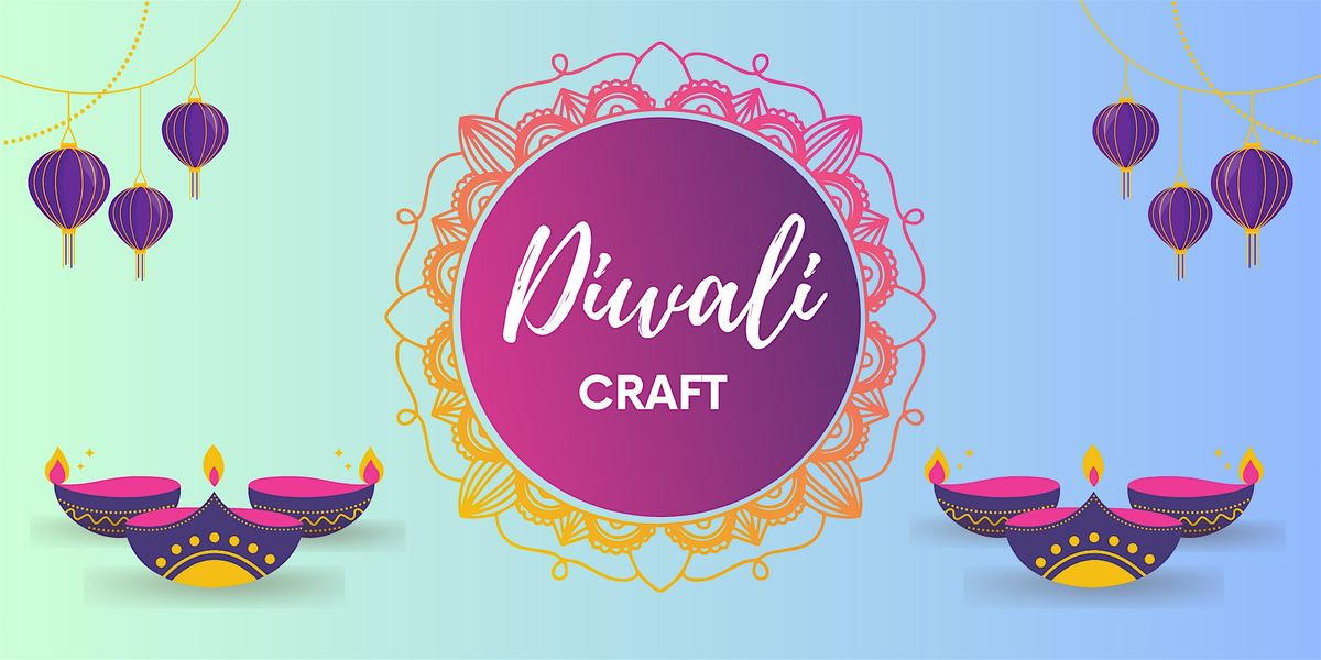 Diwali kids craft at Leyton Library