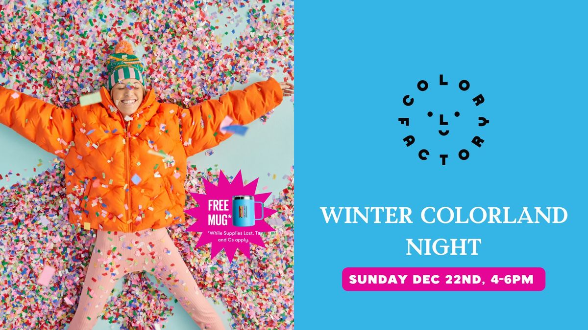 Winter Colorland Night