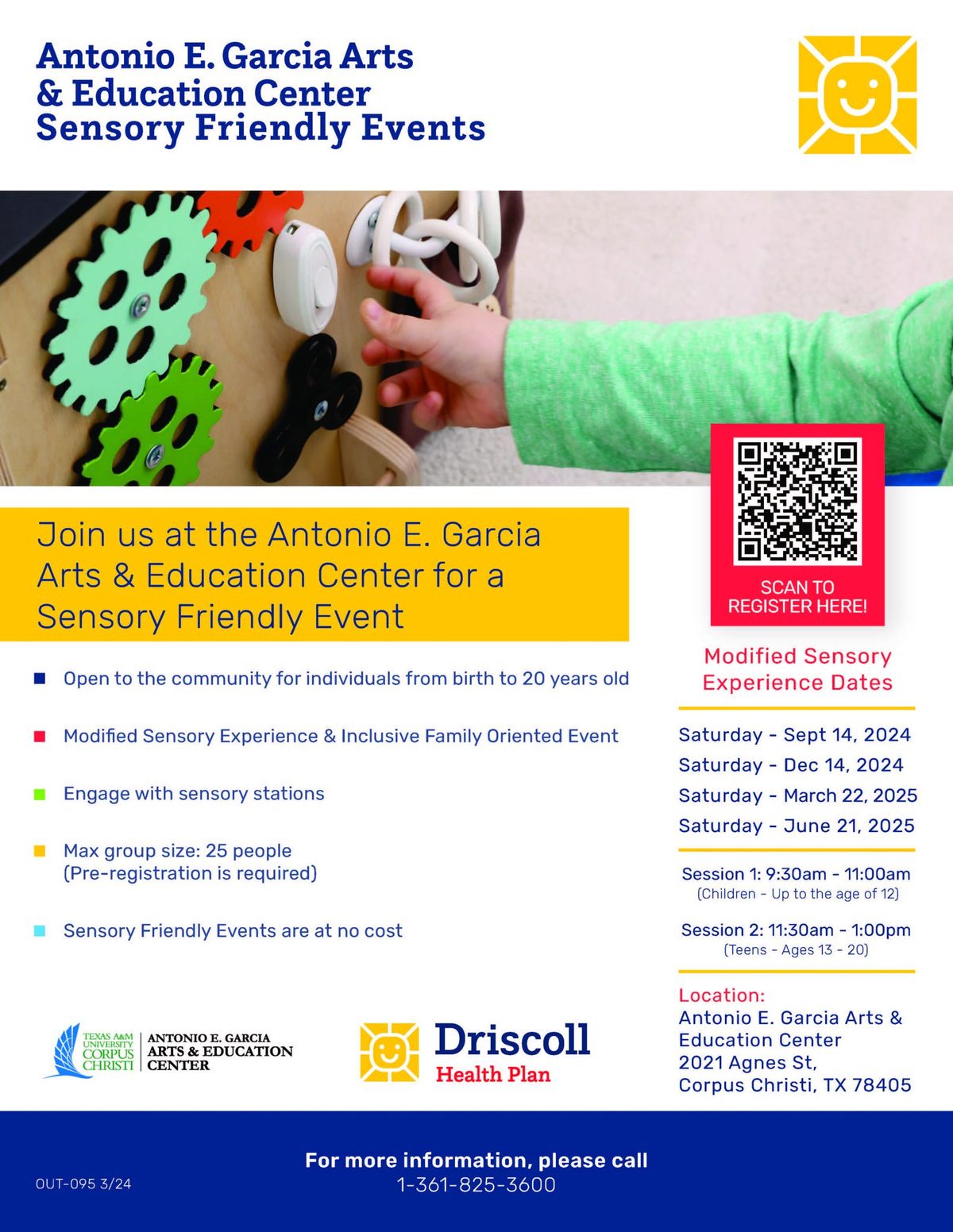 Driscoll Health Plan- Sensory Saturday Friendly Event