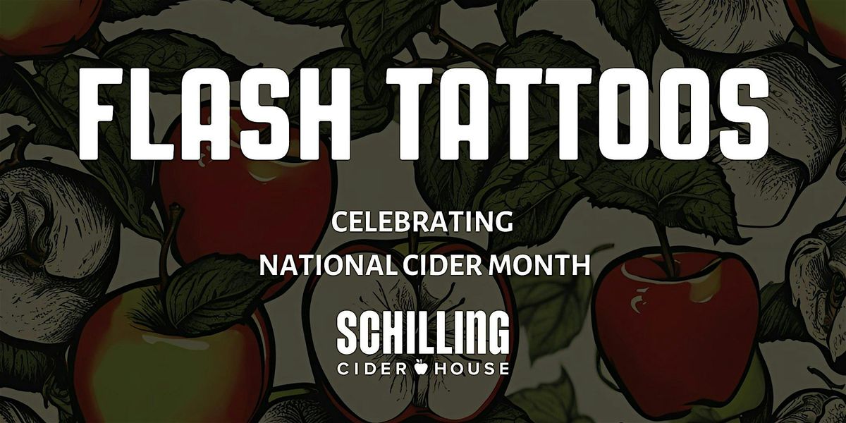 Flash Tattoos at Schilling Cider House