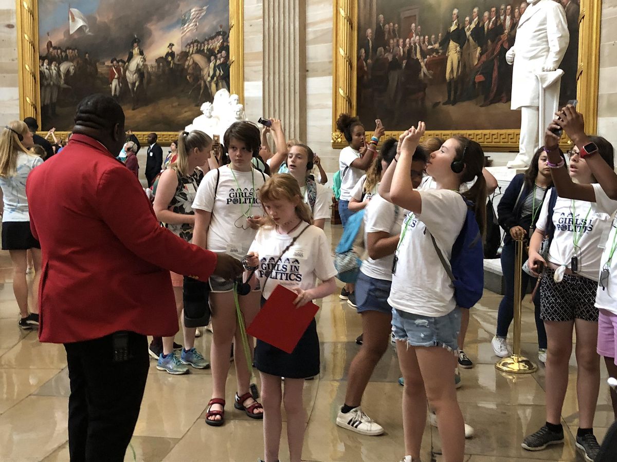 Camp Congress for Girls and U. S. Capitol Tour Summer