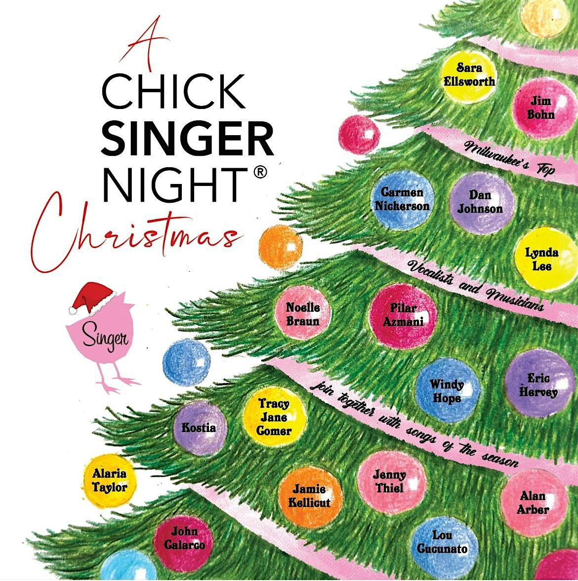 Chick Singer Night Christmas CD release party and concert