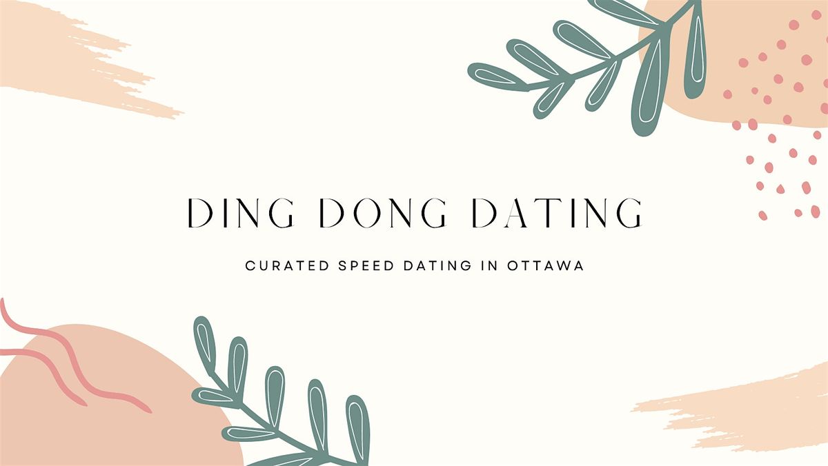 Speed Dating in Ottawa! Ages 25-35