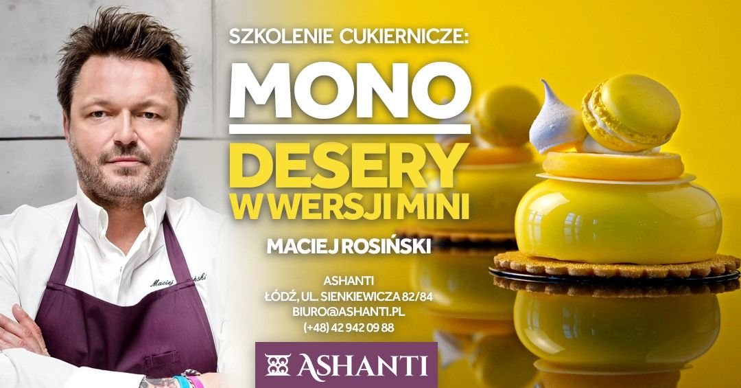 Szkolenie: MONO - NOWY PROGRAM | Maciej Rosi\u0144ski