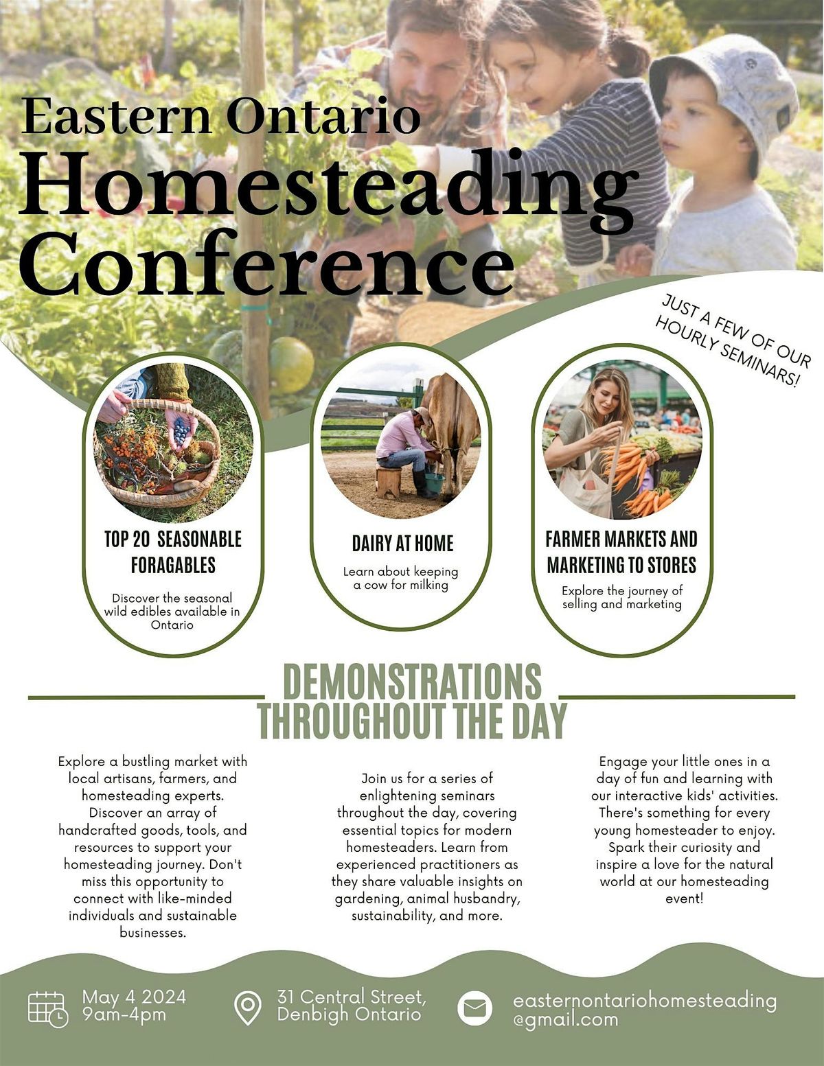 Eastern Ontario Homesteading Conference