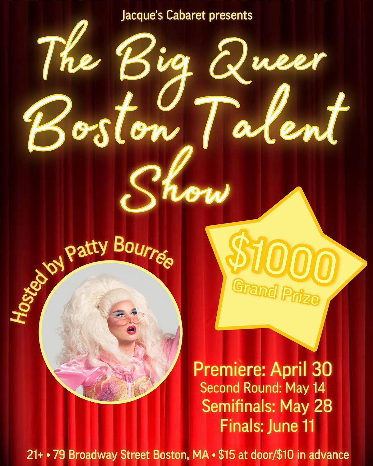 THE BIG QUEER BOSTON TALENT SHOW
