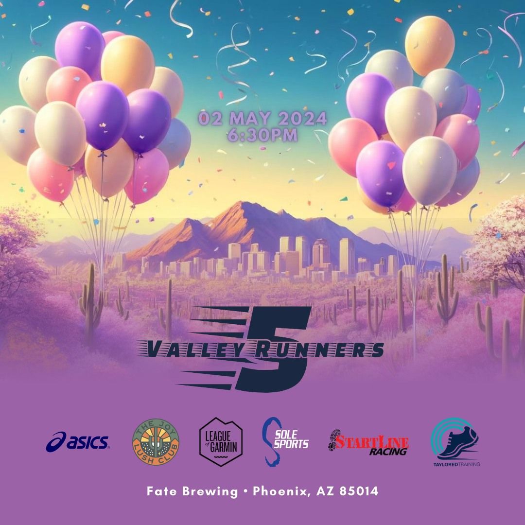Anniversary Run: Valley Runners @ Fate Brewing (Phoenix)