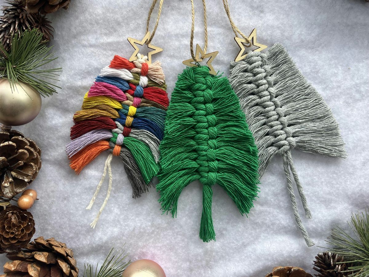 Macrame Christmas Decoration Workshop- Number 85, Cheltenham