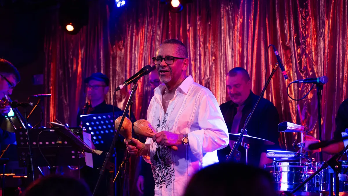 Orchestra Mambo International, Celia Cruz, Juanita Euka in London