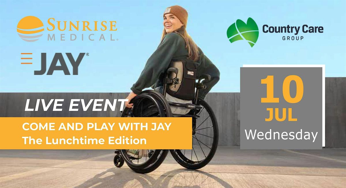 Come and play with Jay - The Lunchtime Edition