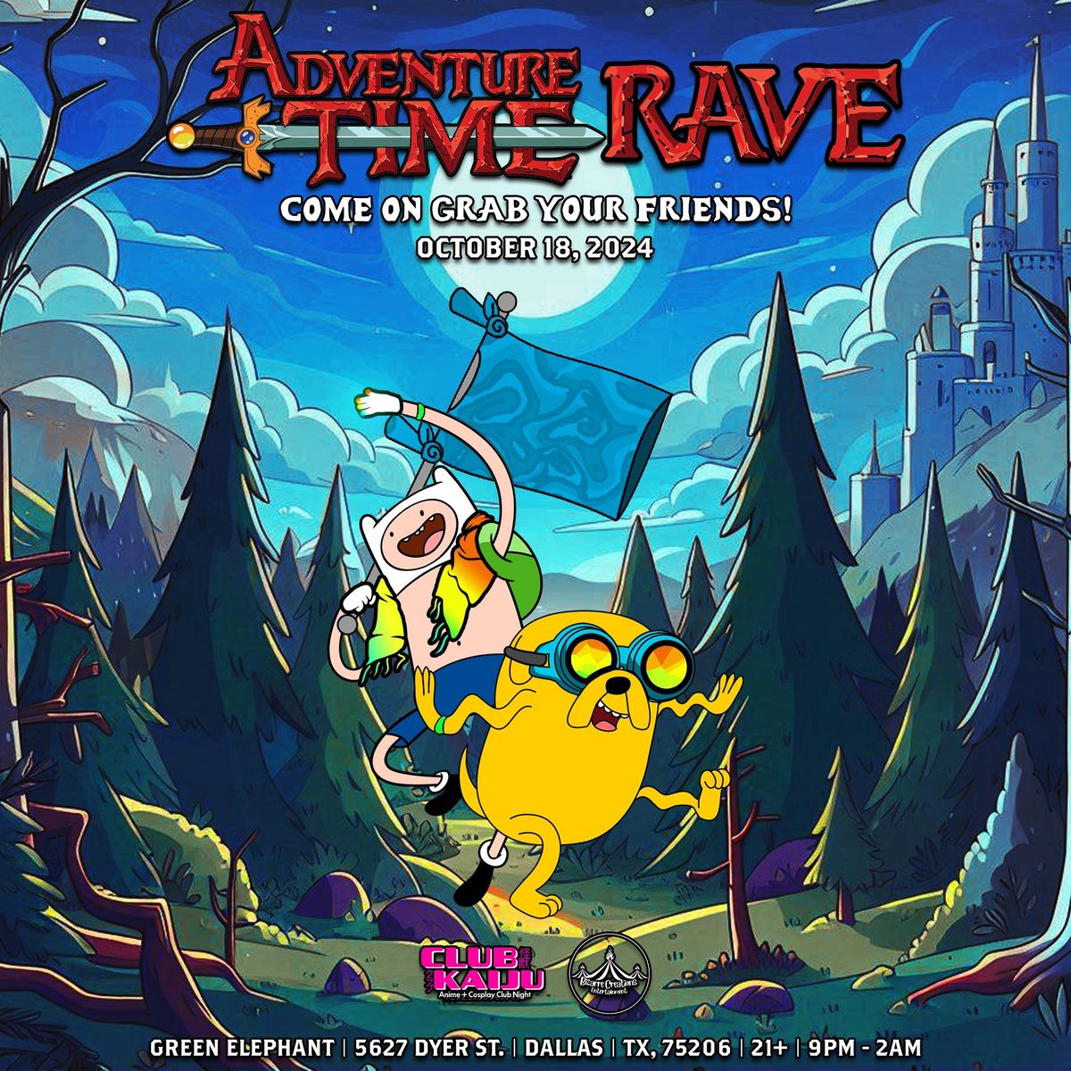 Adventure Time Rave (Dallas) 2024