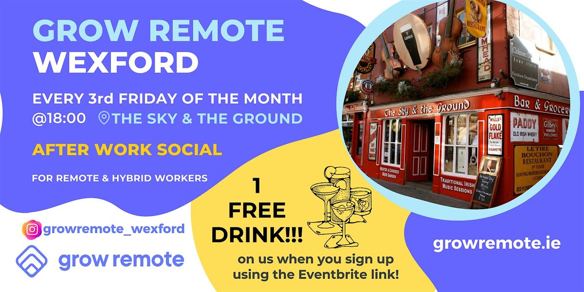 Social Meetup for Remote Workers in Wexford