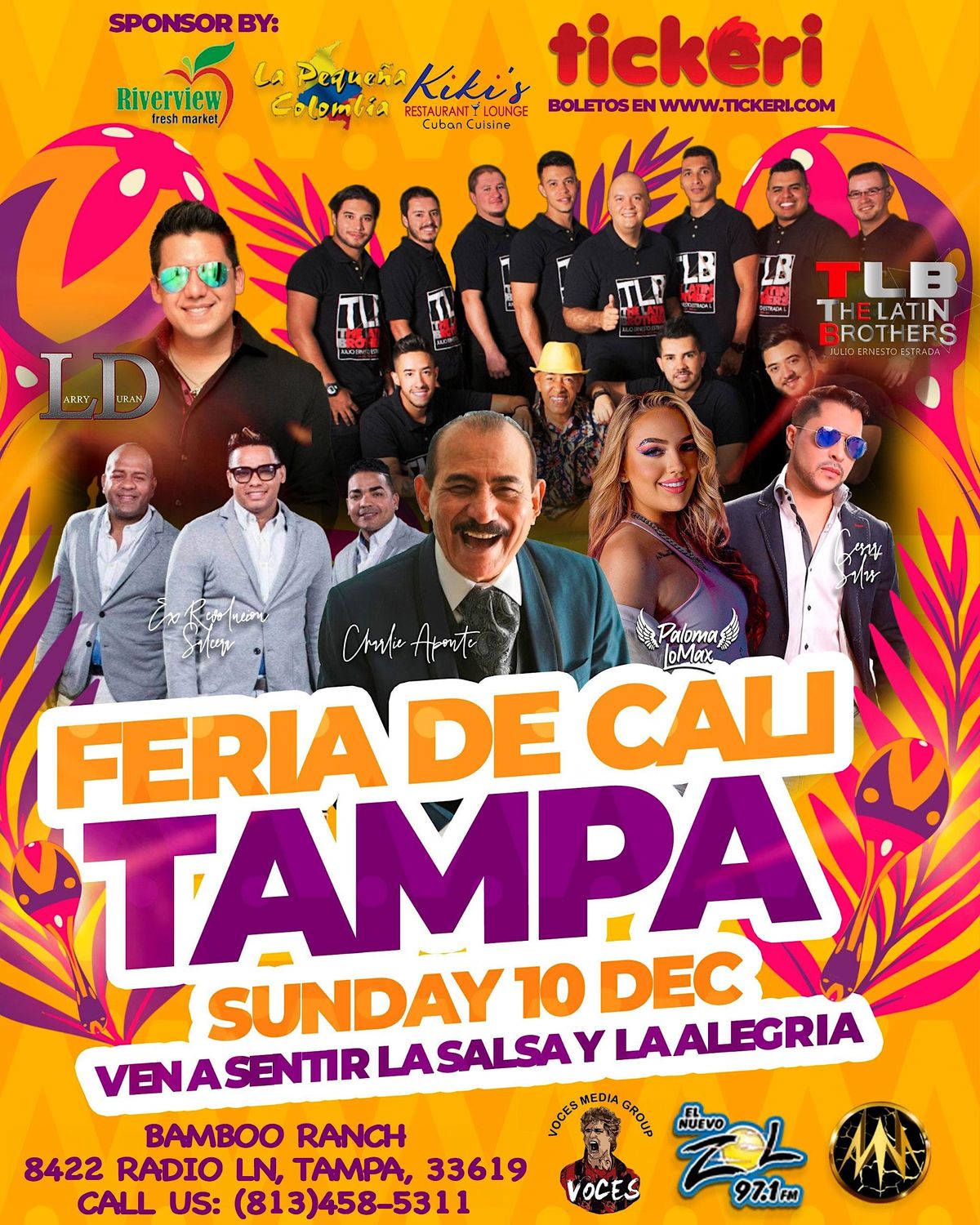 FERIA DE CALI FEST TAMPA FLORIDA