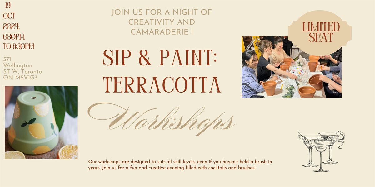 Sip & Paint: Terracotta Workshop