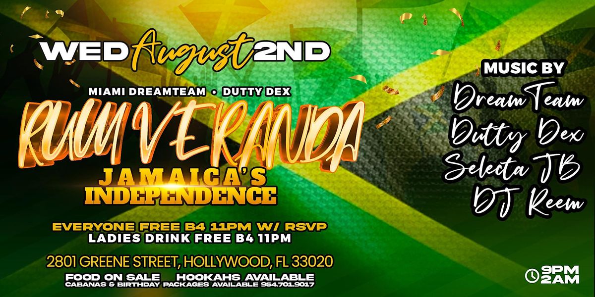 Rum Veranda - Jamaica Independence