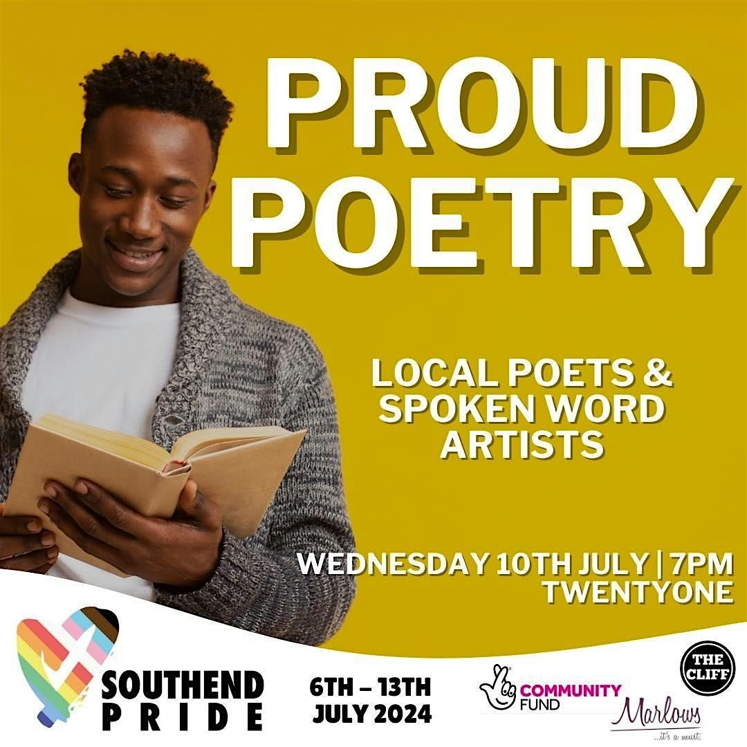 Proud Poetry - Southend Pride 2024