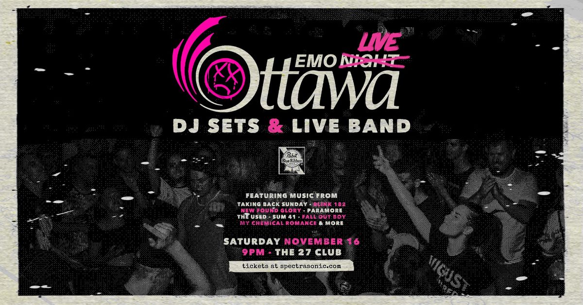 Emo Night Ottawa - Live Band Edition