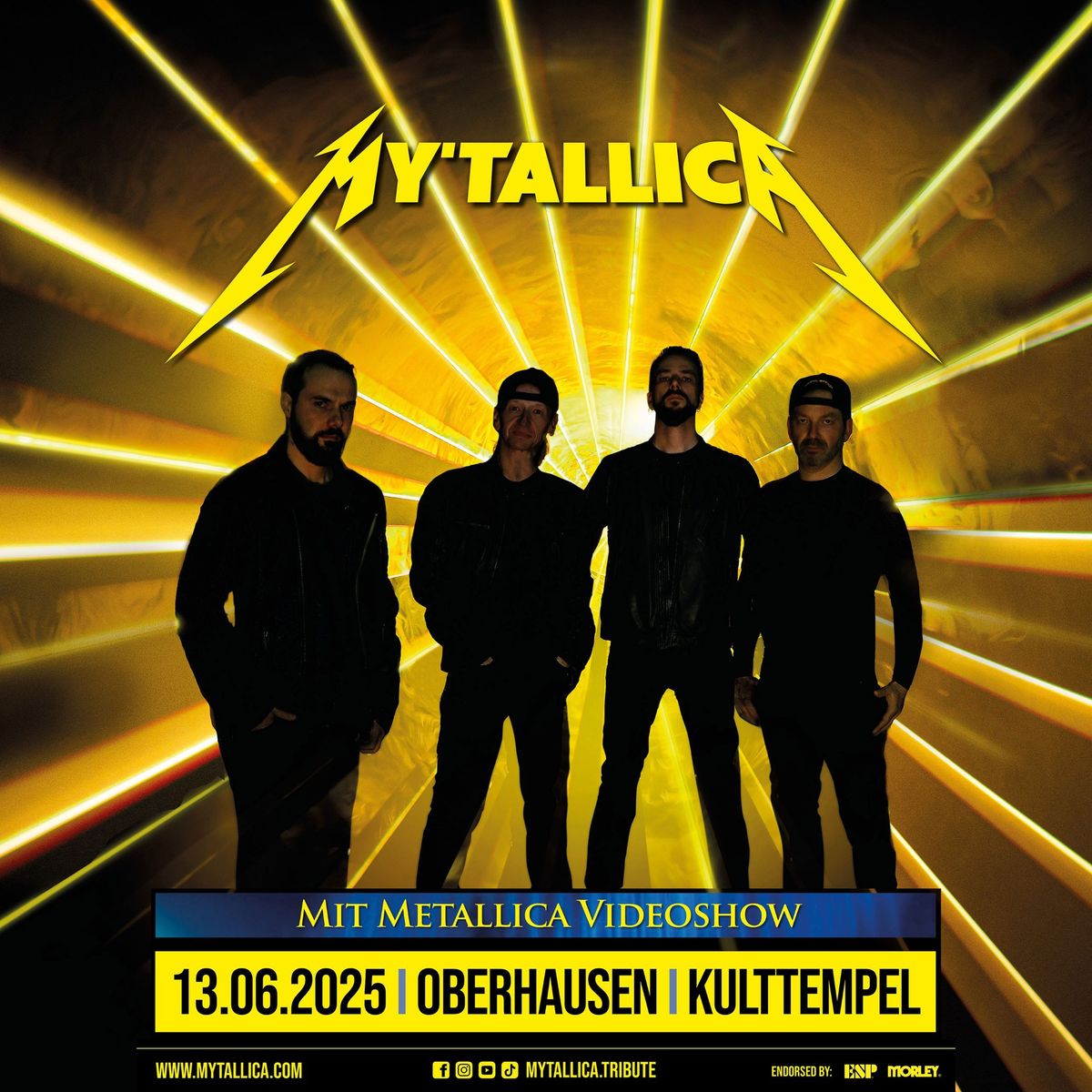 Oberhausen Kulttempel | MY'TALLICA - Deutschlands gefragteste Metallica Tribute Show