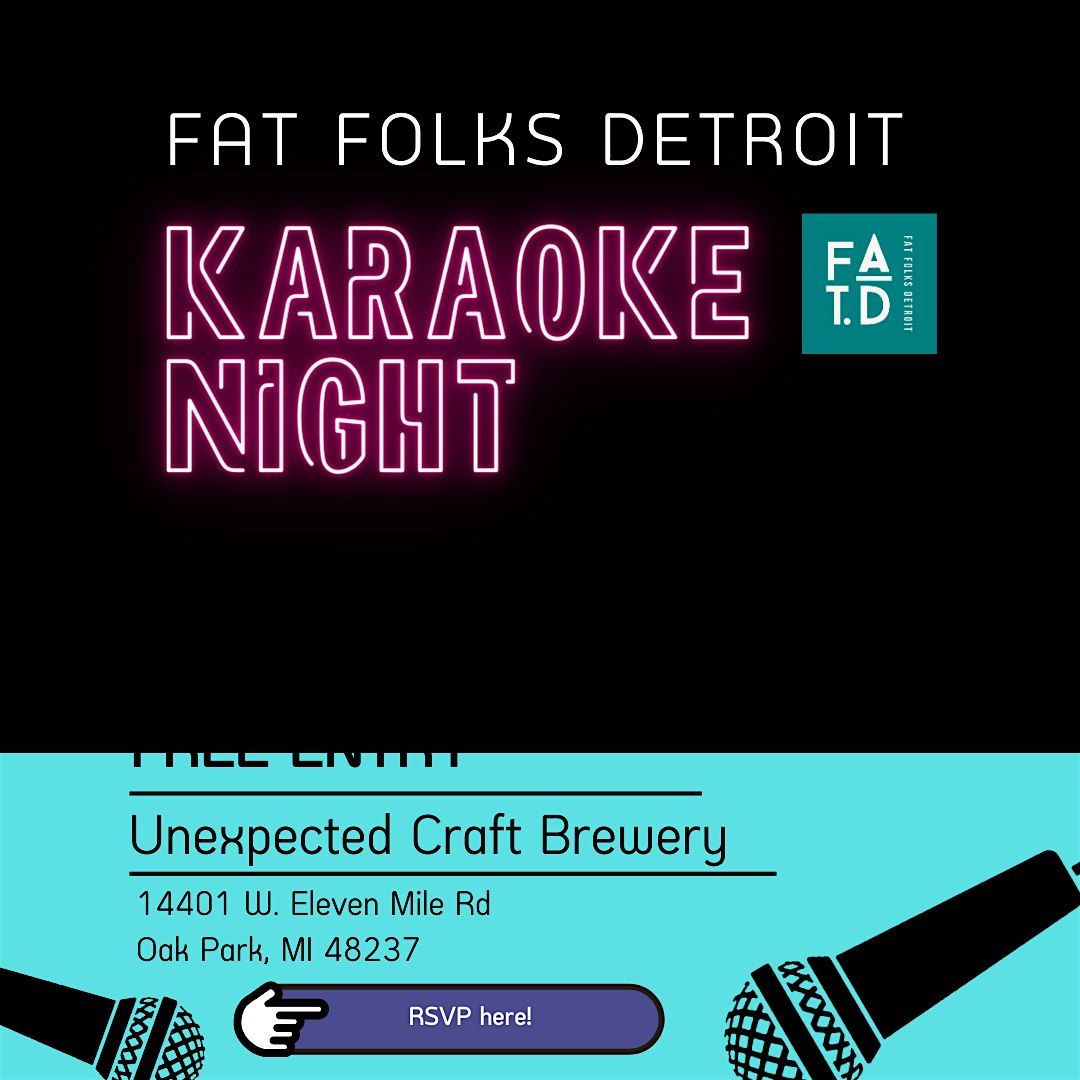 Fat Folks Detroit Karaoke Night