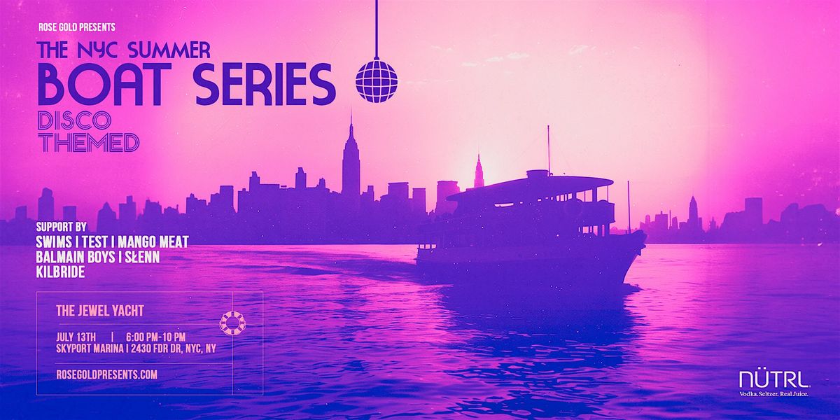 NYC Boat Series: Disco Themed - 7\/13