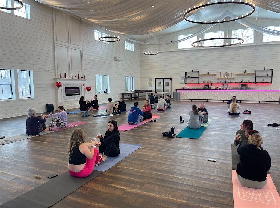 Partner Cider Yoga at Pomona of Blue Barn Cidery