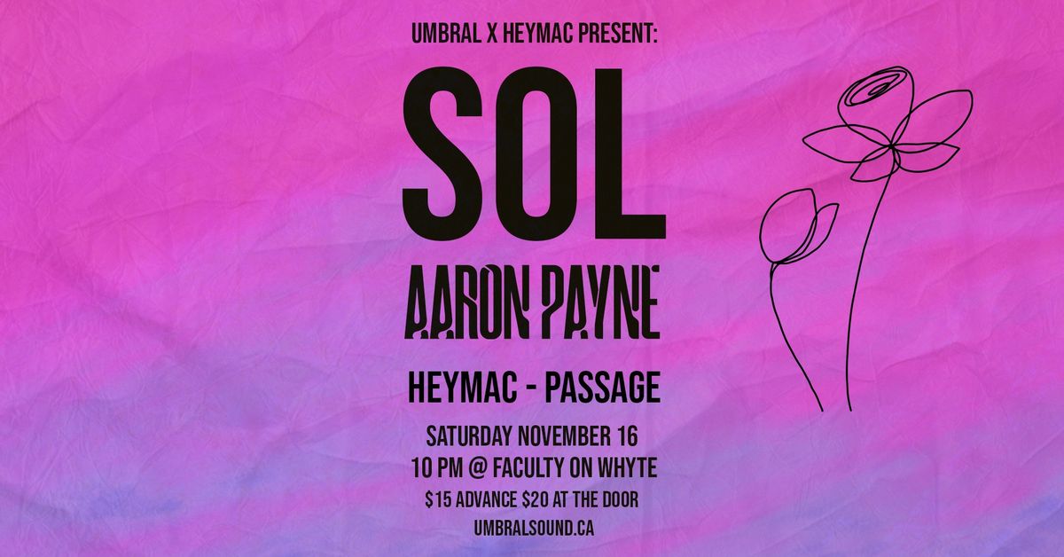 Umbral & Heymac Pres. Sol 2: Aaron Payne