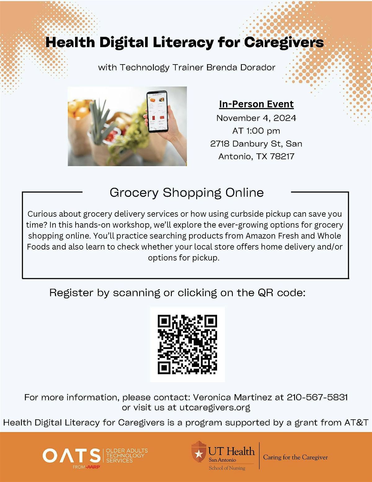 Digital Literacy for Caregivers: Grocery Shopping Online