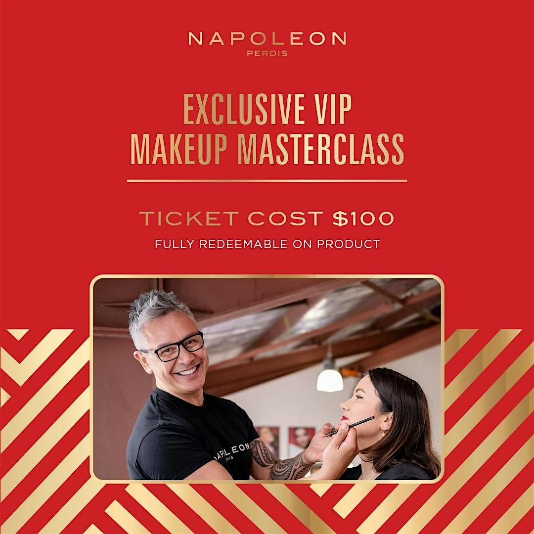 Karratha Makeup Masterclass with Nathan Kak\u00e9