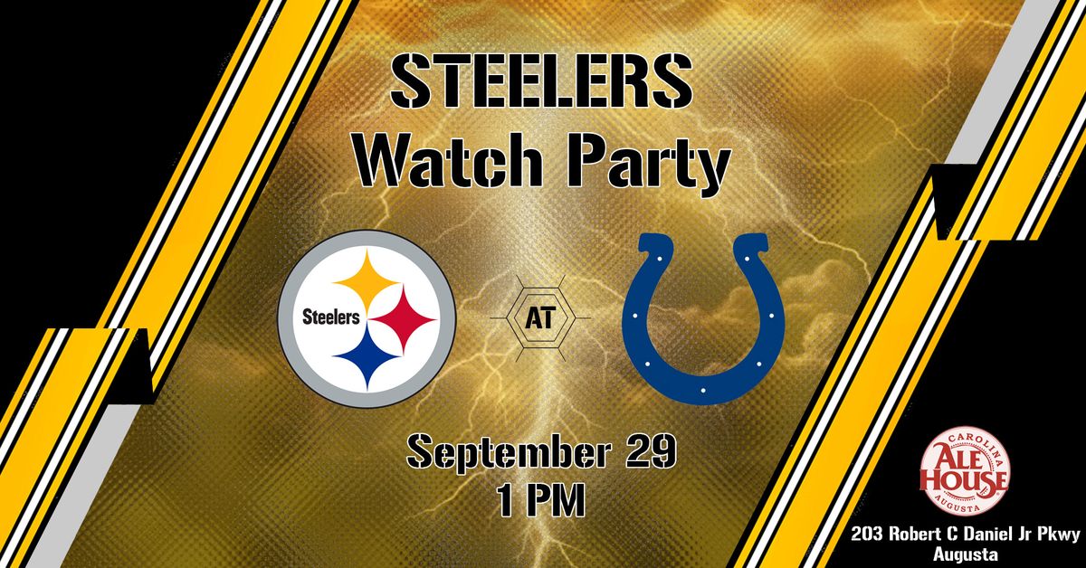 Steelers Watch Party!