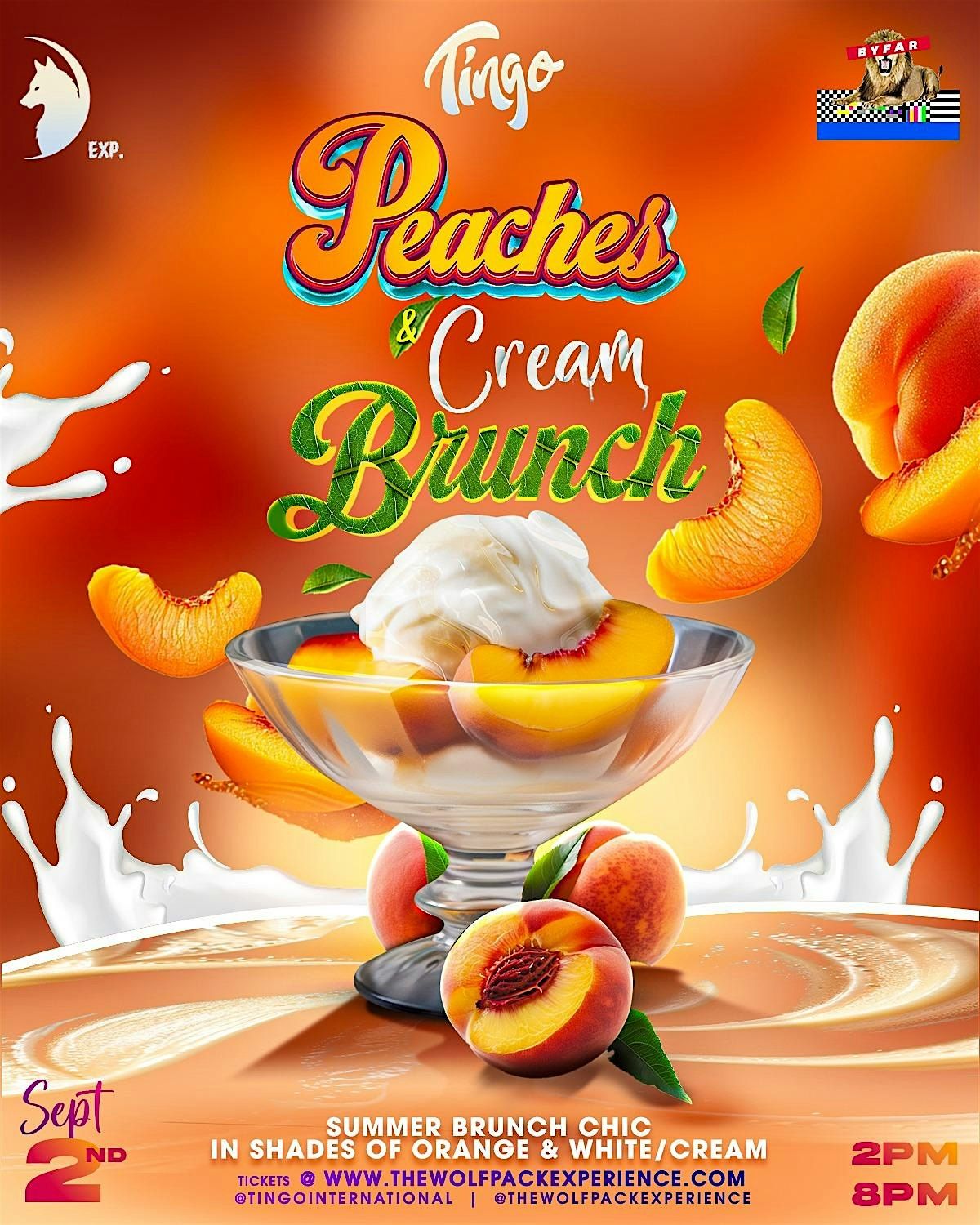 Tingo NYC: Peaches & Cream Brunch