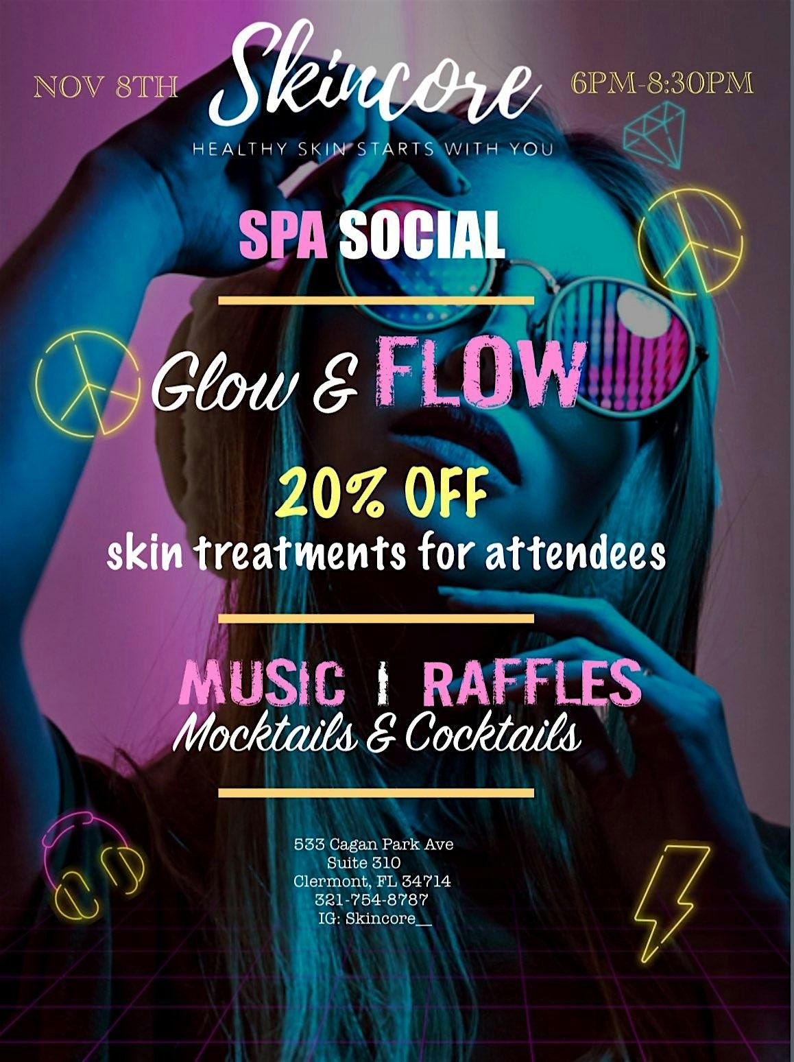 Spa Social - Glow & Flow!