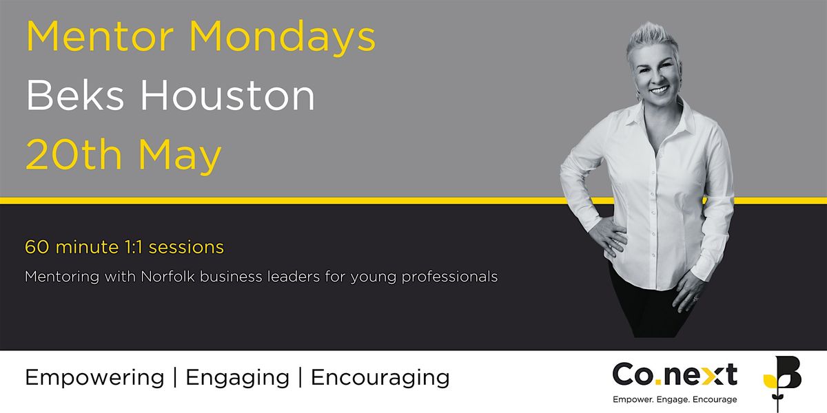 Co.next Mentor Monday - Beks Houston