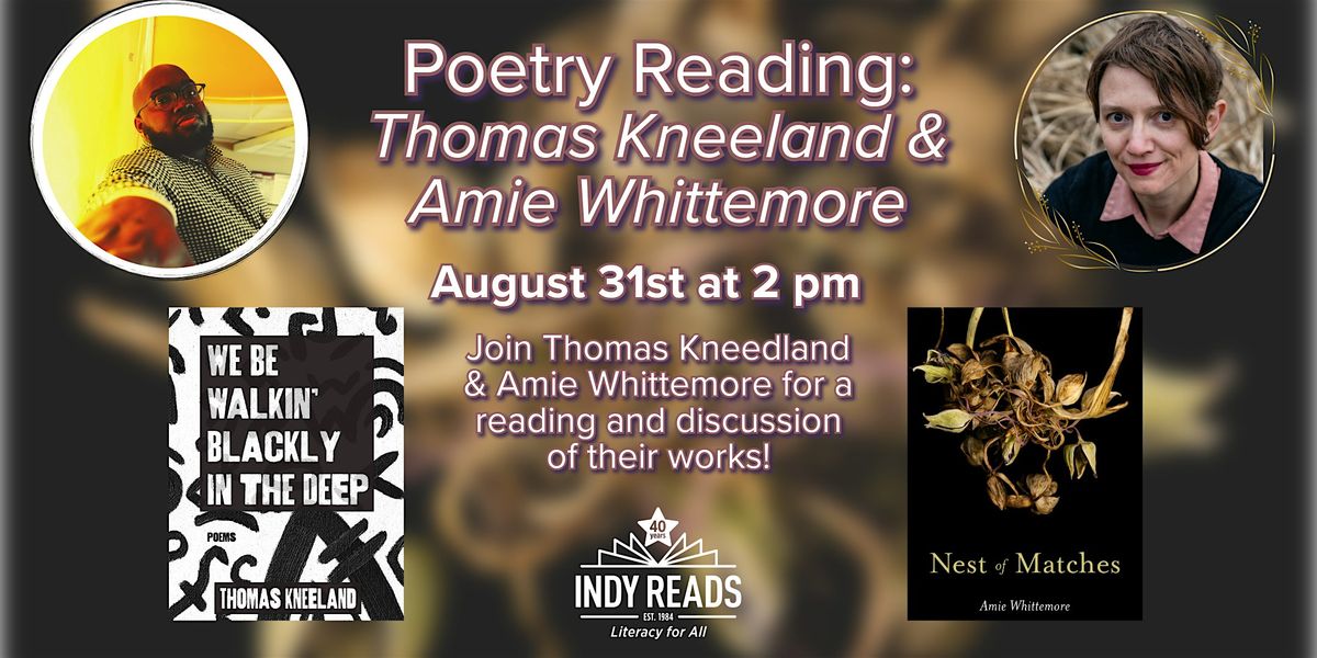 Poetry Reading: Thomas Kneeland & Amie Whittemore