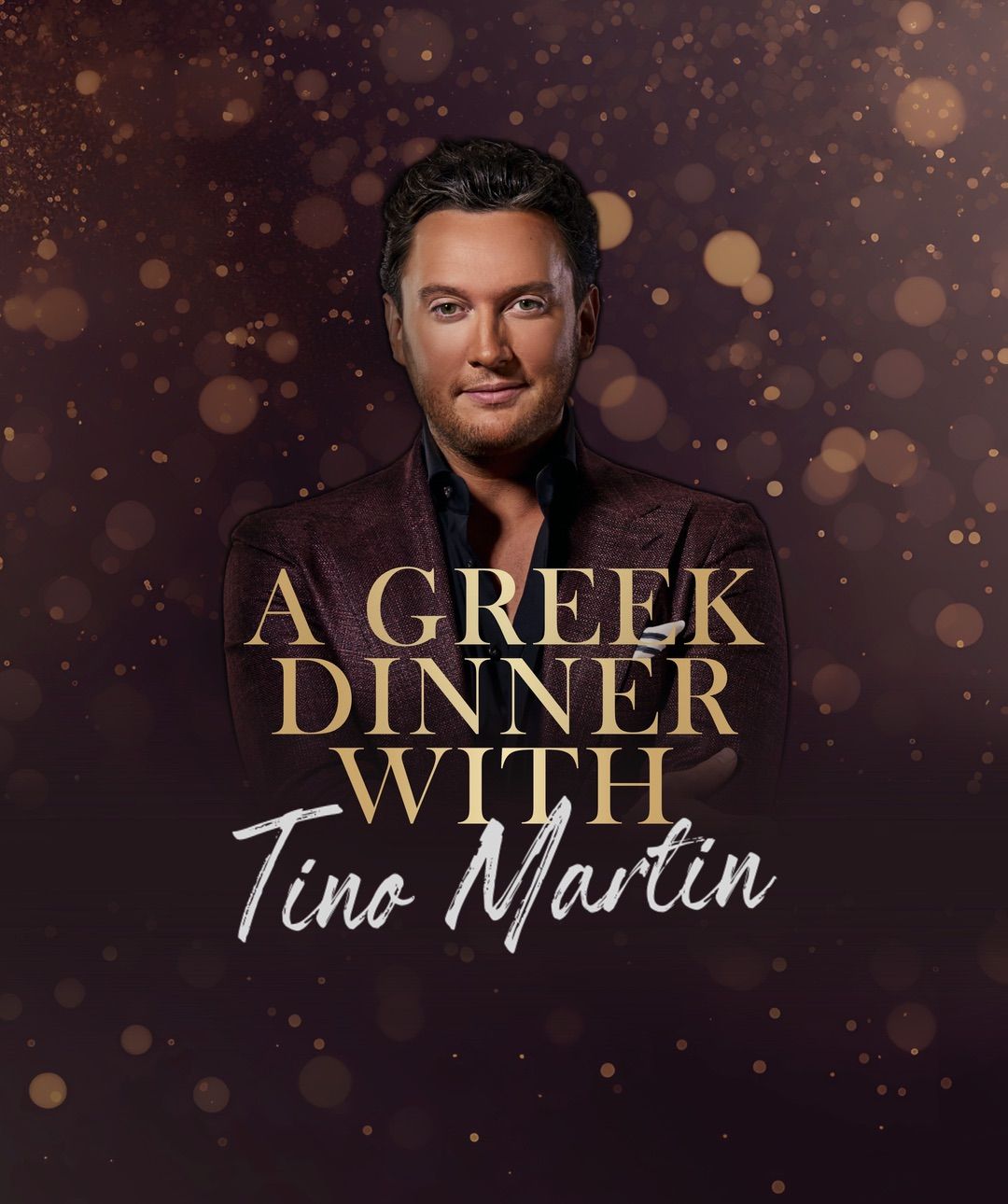 A Greek dinner with Tino Martin