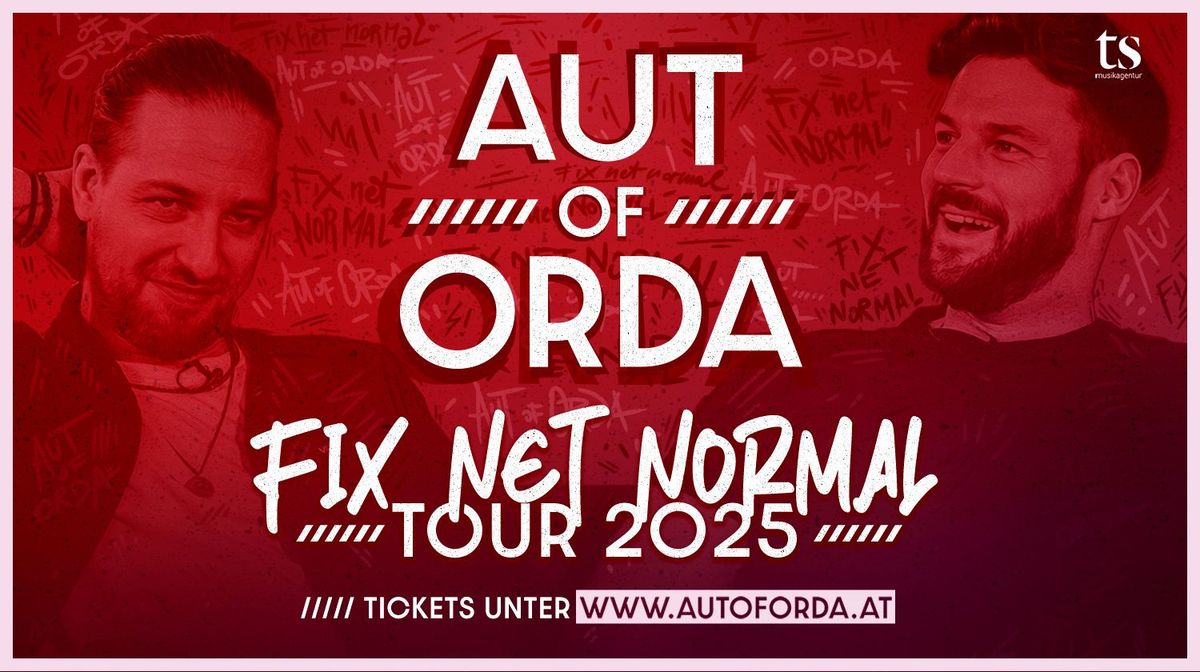 AUT of ORDA | fix net normal Tour | Wien | Arena Open Air