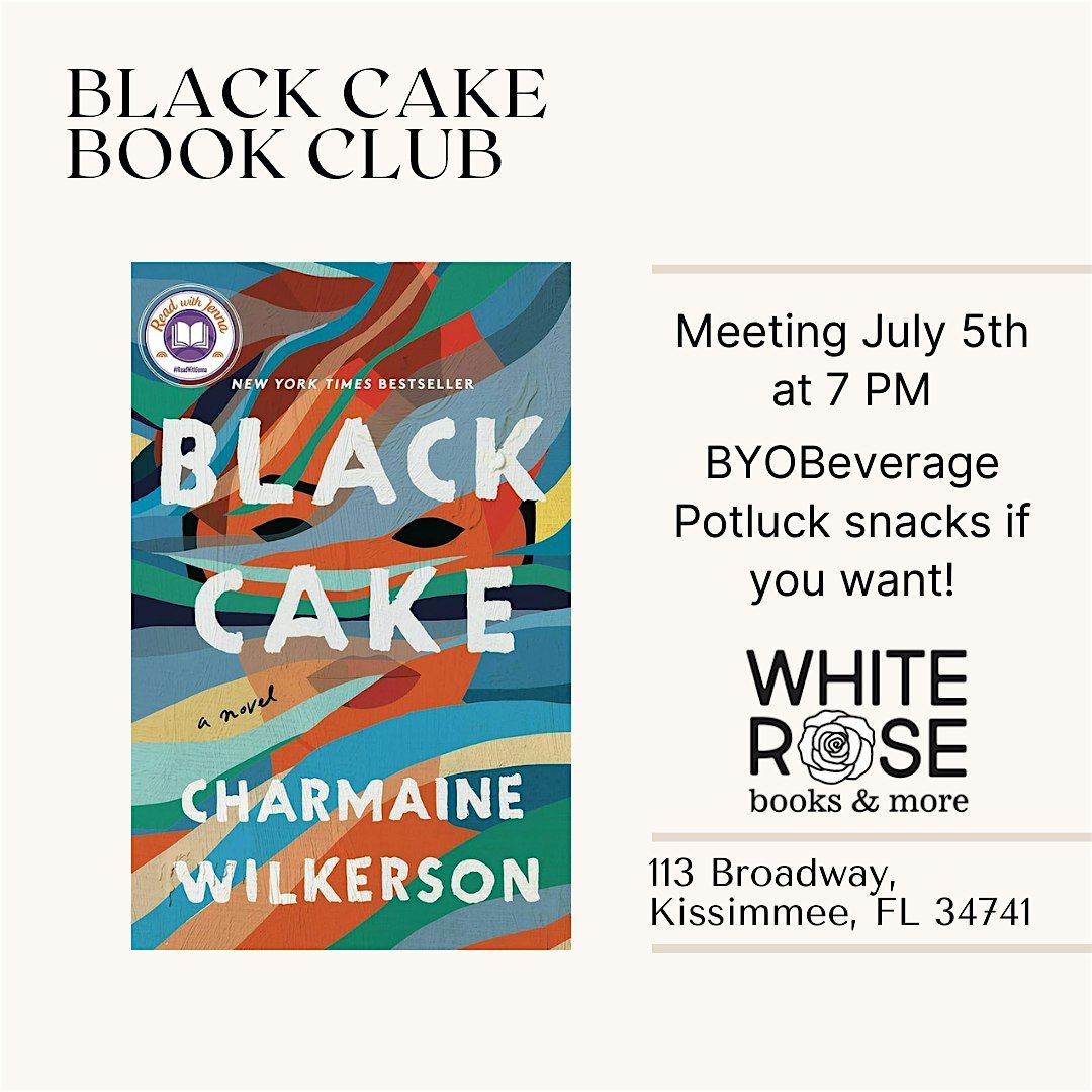 "Black Cake" Book Club