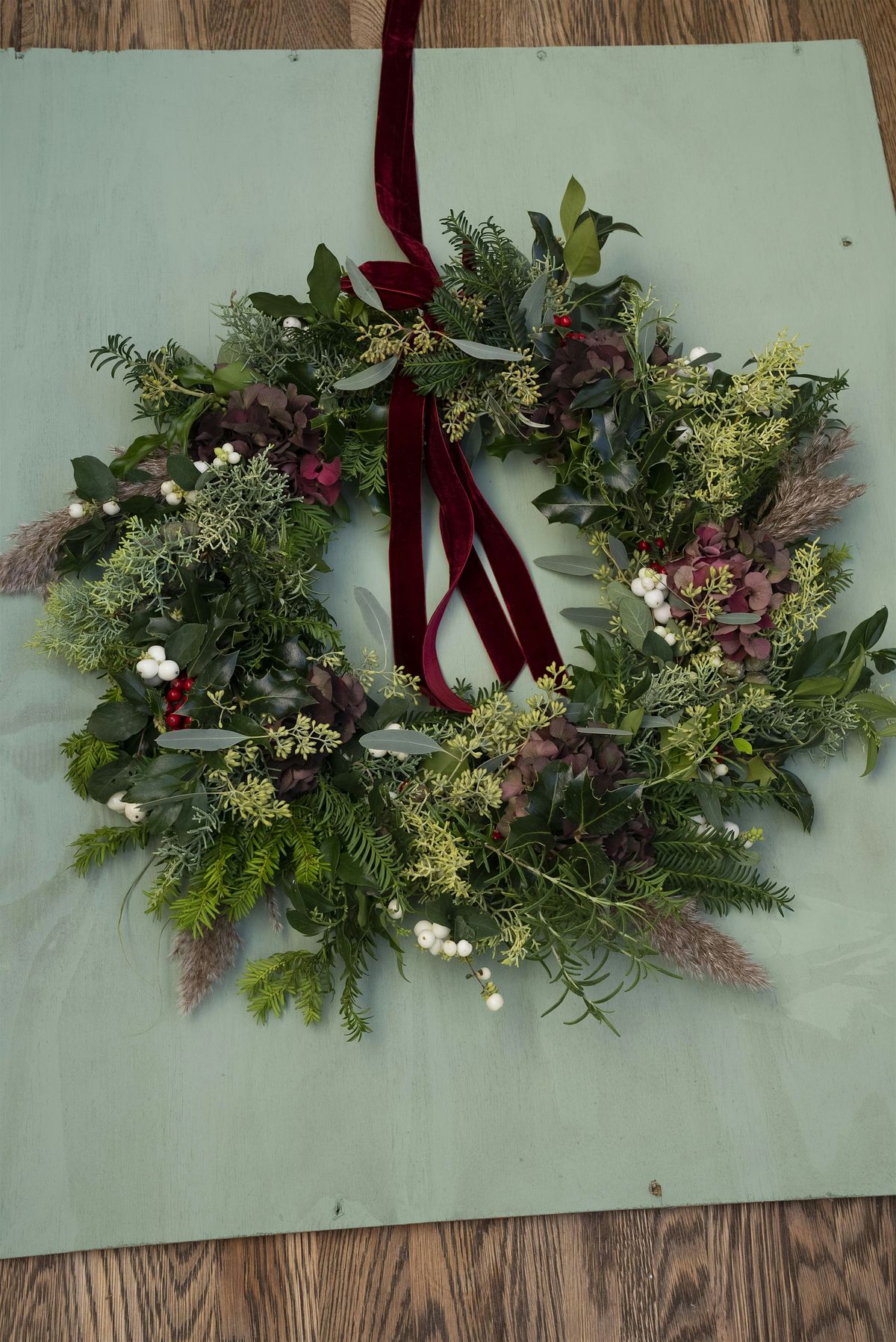 Christmas Wreath Workshop at Hilltop Kitchen